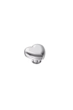 Apple Watch Uyumlu Kordon Süsü Charm Heart Gümüş bikordon