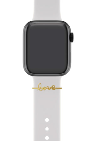 Apple Watch Uyumlu Kordon Süsü Charm Love  bikordon