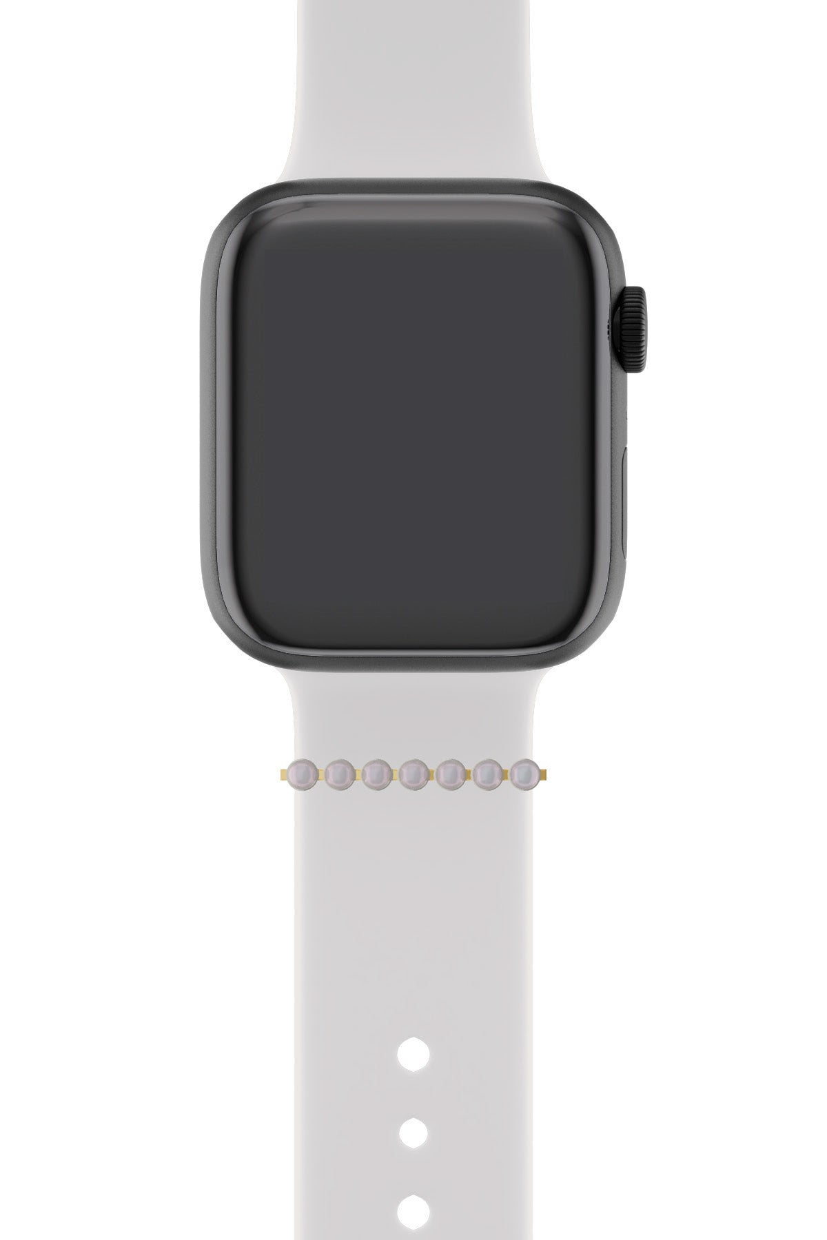 Apple Watch Uyumlu Kordon Süsü Charm Pearl Drop  bikordon