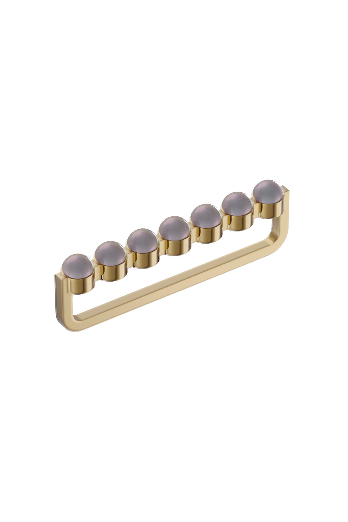 Apple Watch Uyumlu Kordon Süsü Charm Pearl Drop Gold bikordon