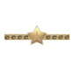 Apple Watch Uyumlu Kordon Süsü Charm Zircon Star Gold bikordon
