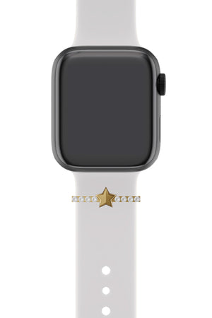 Apple Watch Uyumlu Kordon Süsü Charm Zircon Star  bikordon