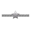 Apple Watch Uyumlu Charm Zircon Star - Gümüş