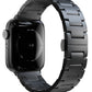 Apple Watch Uyumlu Mat Seramik Loop Kordon Siyah  bikordon