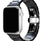 Apple Watch Uyumlu Mat Seramik Loop Kordon Siyah  bikordon