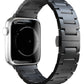 Apple Watch Compatible Matte Ceramic Loop Band Black 