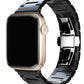 Apple Watch Uyumlu Mat Seramik Loop Kordon Siyah  bikordon