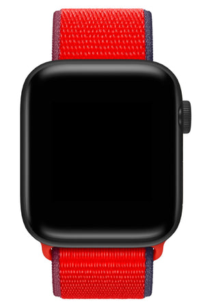 Apple Watch Compatible Sport Loop Band Carnelian 