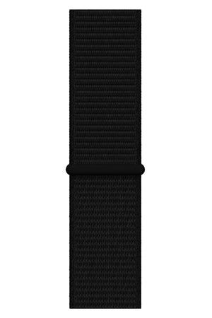 Apple Watch Uyumlu Spor Loop Kordon Dark Black  bikordon