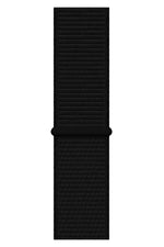 Apple Watch Uyumlu Spor Loop Kordon Dark Black  bikordon