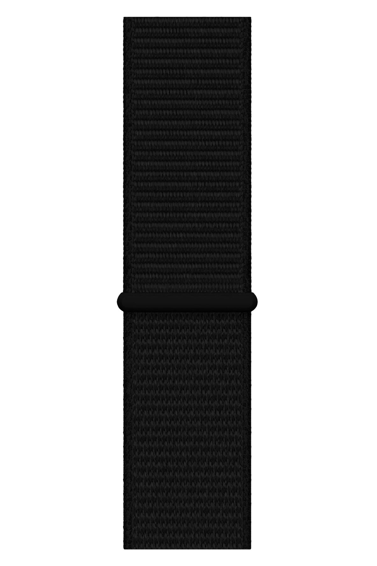 Apple Watch Uyumlu Spor Loop Kordon Dark Black  bikordon
