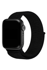 Apple Watch Uyumlu Spor Loop Kordon Dark Black