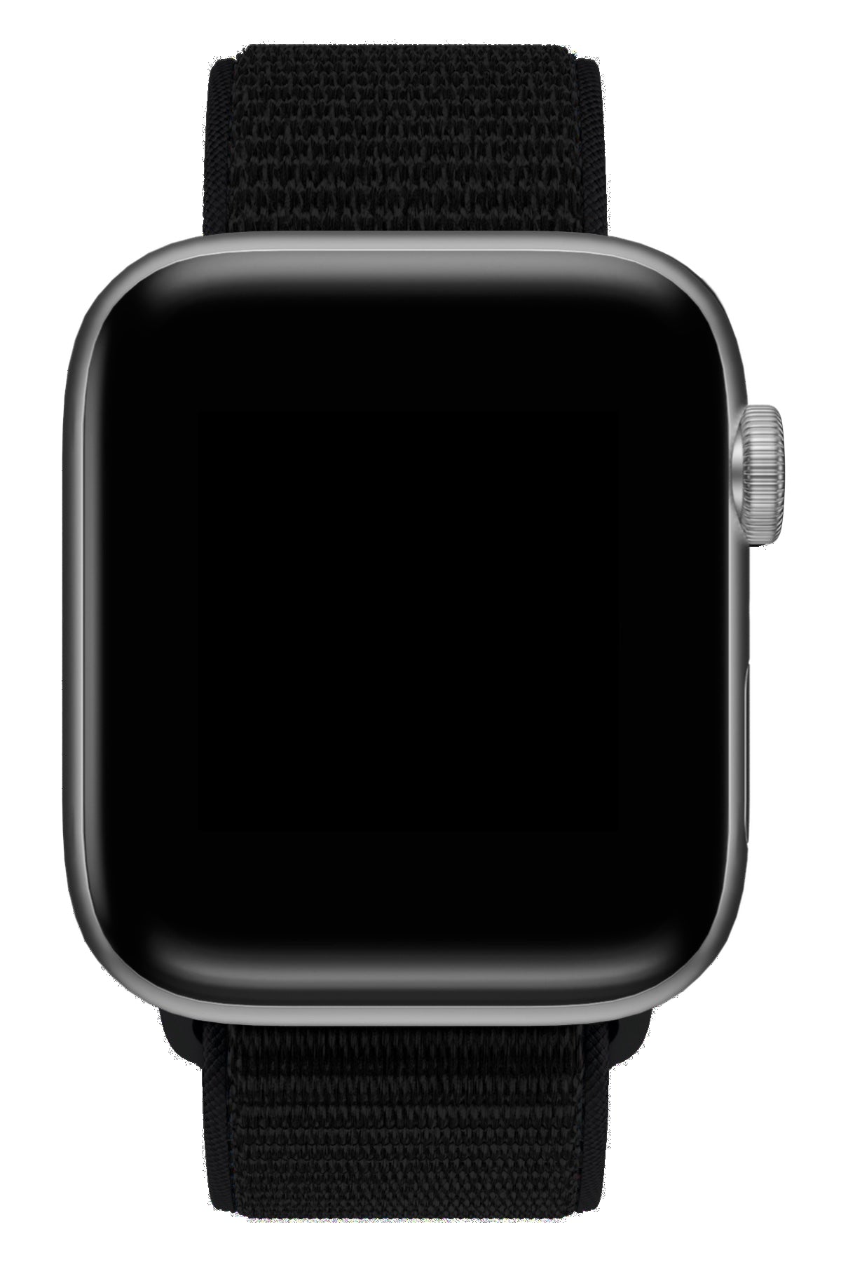 Apple Watch Uyumlu Spor Loop Kordon Dark Black  bikordon
