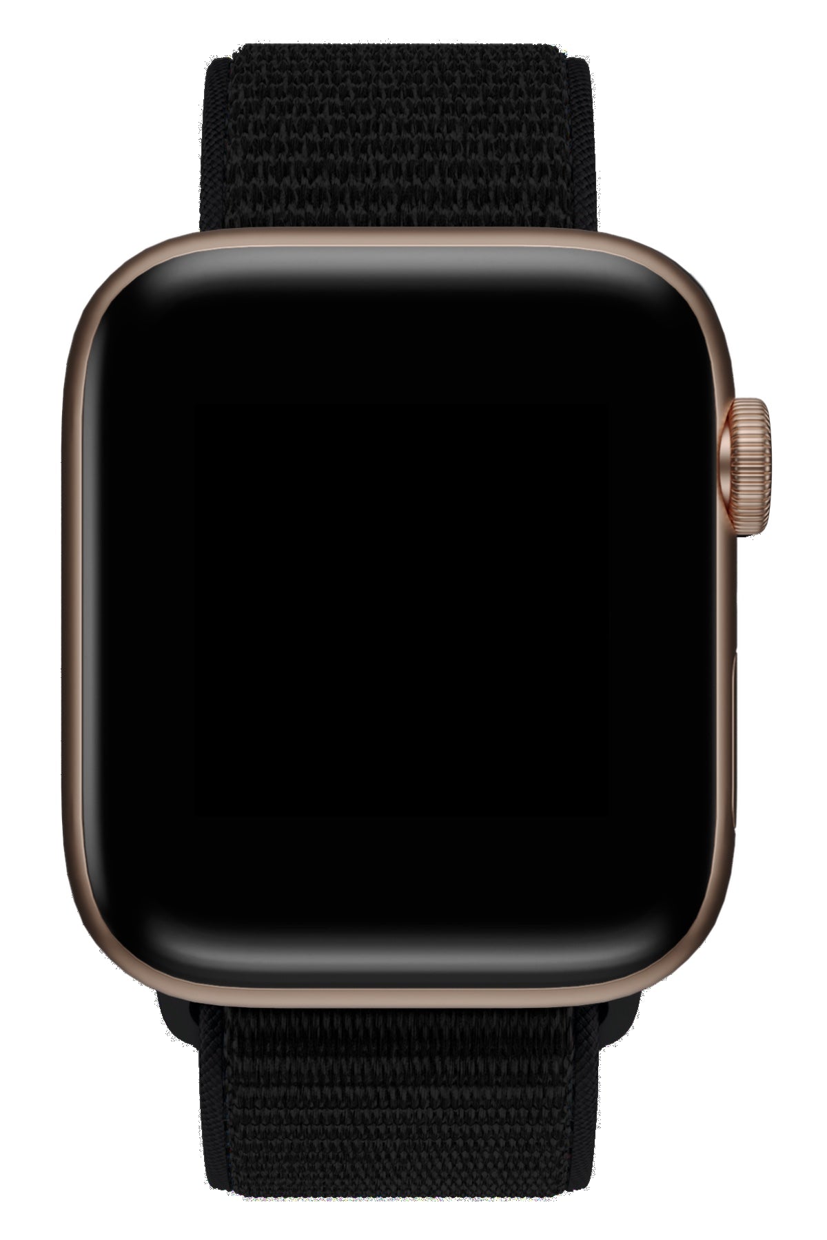 Apple Watch Uyumlu Spor Loop Kordon Dark Black  bikordon