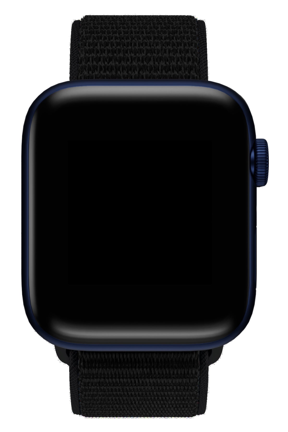 Apple Watch Uyumlu Spor Loop Kordon Dark Black  bikordon