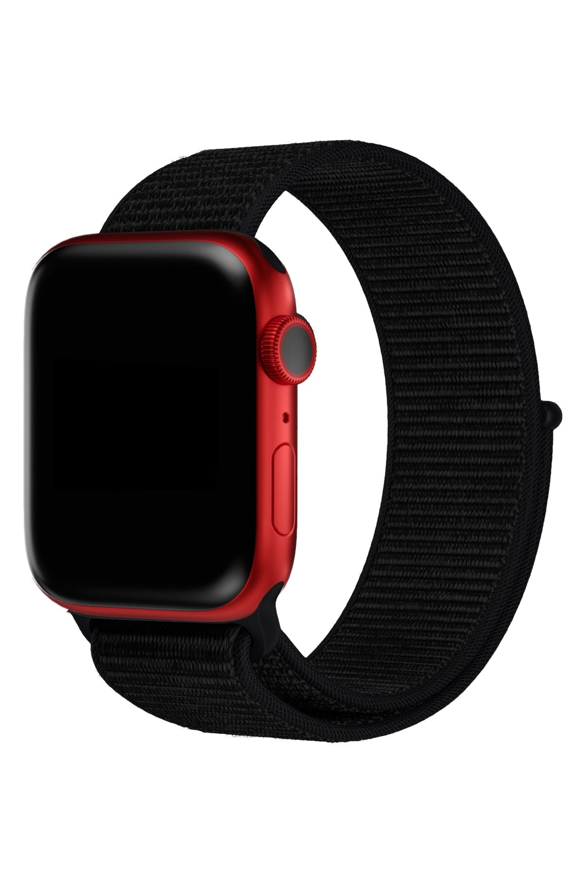 Apple Watch Uyumlu Spor Loop Kordon Dark Black  bikordon