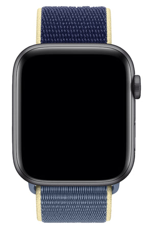 Apple Watch Uyumlu Spor Loop Kordon Alaska Mavi  bikordon