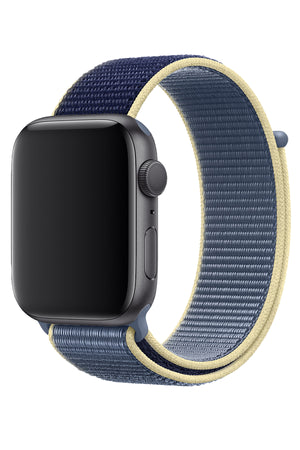 Apple Watch Uyumlu Spor Loop Kordon Alaska Mavi  bikordon