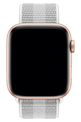 Apple Watch Uyumlu Spor Loop Kordon Nota Beyaz