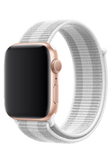 Apple Watch Uyumlu Spor Loop Kordon Nota Beyaz
