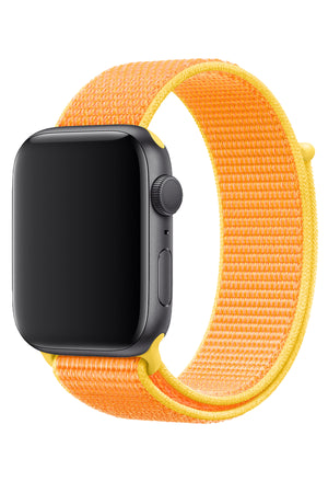 Apple Watch Uyumlu Spor Loop Kordon Güneş Sarı  bikordon