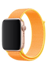 Apple Watch Uyumlu Spor Loop Kordon Güneş Sarı