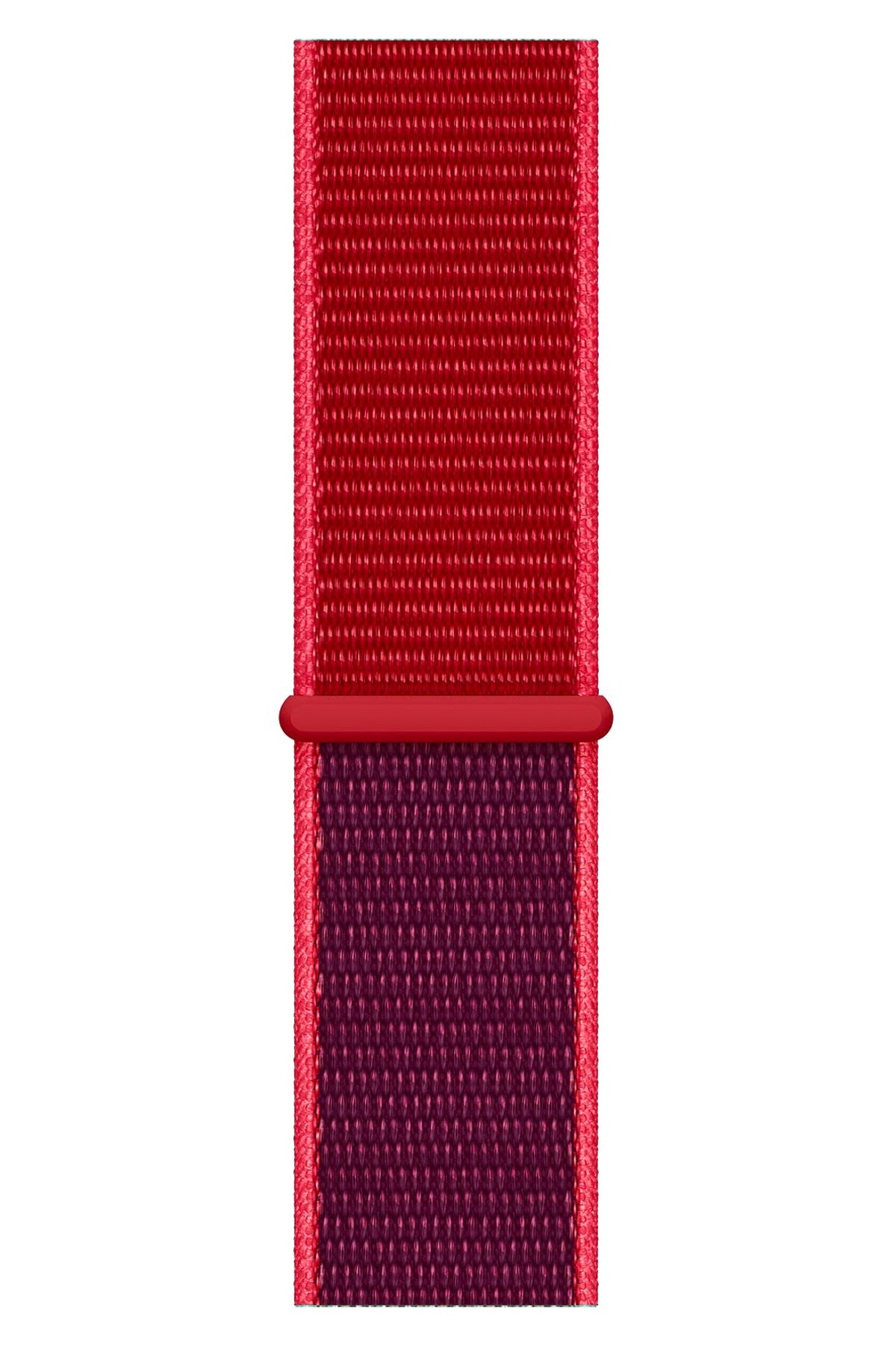 Apple Watch Uyumlu Spor Loop Kordon Karmen Kırmızı  bikordon