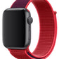 Apple Watch Uyumlu Spor Loop Kordon Karmen Kırmızı  bikordon