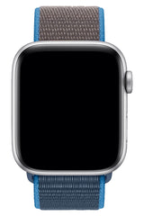 Apple Watch Uyumlu Spor Loop Kordon Kaya Mavi