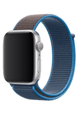 Apple Watch Uyumlu Spor Loop Kordon Kaya Mavi