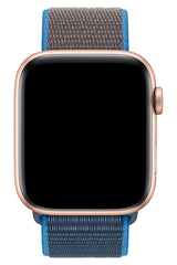 Apple Watch Uyumlu Spor Loop Kordon Kaya Mavi
