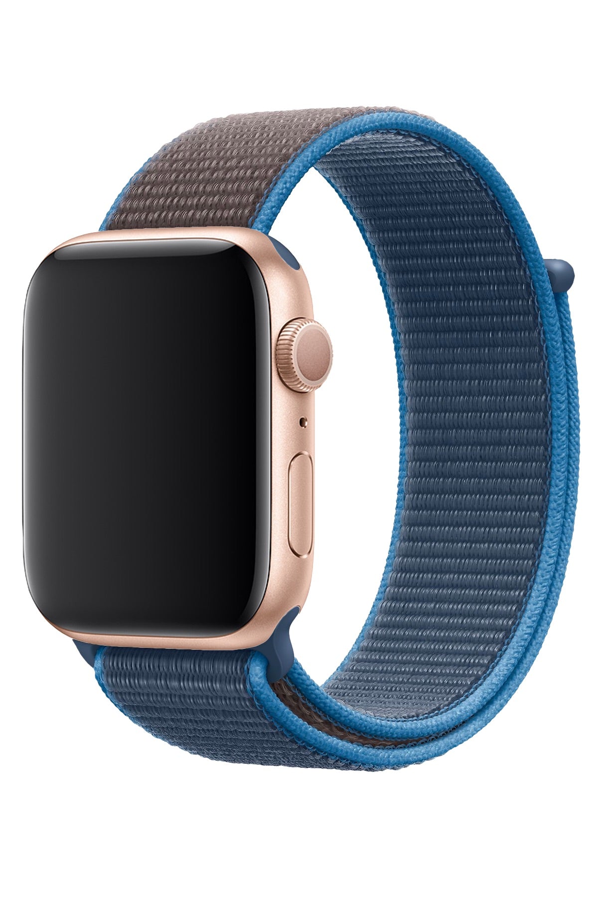 Apple Watch Uyumlu Spor Loop Kordon Kaya Mavi  bikordon