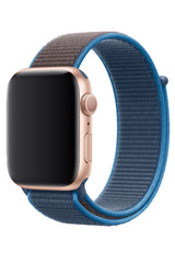 Apple Watch Uyumlu Spor Loop Kordon Kaya Mavi