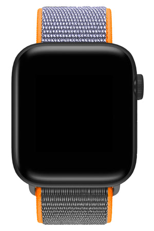 Apple Watch Uyumlu Spor Loop Kordon Kaya Turuncu  bikordon