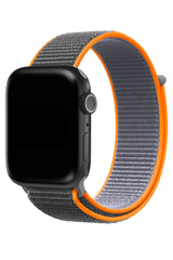 Apple Watch Uyumlu Spor Loop Kordon Kaya Turuncu