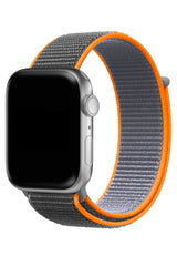 Apple Watch Uyumlu Spor Loop Kordon Kaya Turuncu