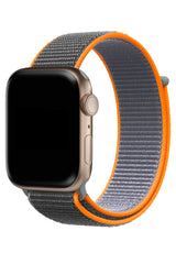 Apple Watch Uyumlu Spor Loop Kordon Kaya Turuncu
