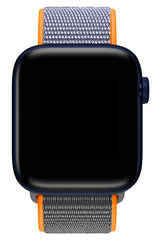 Apple Watch Uyumlu Spor Loop Kordon Kaya Turuncu