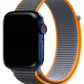 Apple Watch Uyumlu Spor Loop Kordon Kaya Turuncu  bikordon