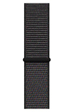 Apple Watch Uyumlu Spor Loop Kordon Kırçıllı Siyah  bikordon