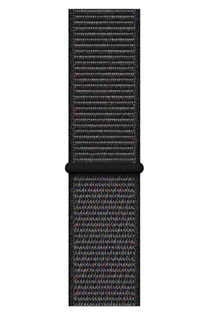 Apple Watch Compatible Sport Loop Band Marbled Black 