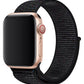 Apple Watch Uyumlu Spor Loop Kordon Kırçıllı Siyah  bikordon