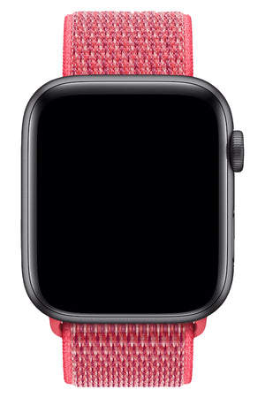 Apple Watch Compatible Sport Loop Band Raspberry 