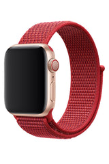 Apple Watch Uyumlu Spor Loop Kordon Kırmızı