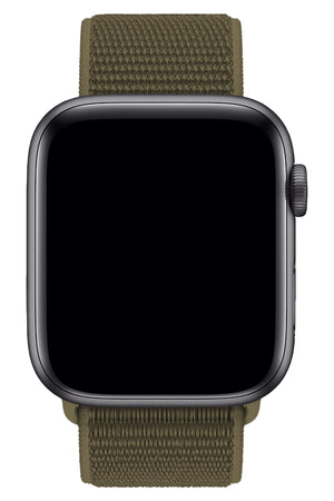 Apple Watch Uyumlu Spor Loop Kordon Komando Yeşil  bikordon