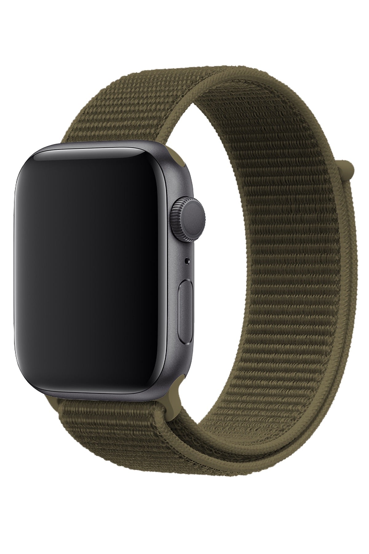 Apple Watch Uyumlu Spor Loop Kordon Komando Yeşil  bikordon