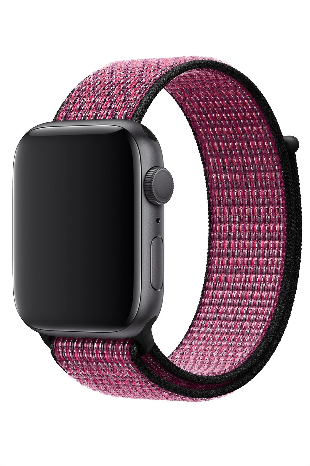 Apple Watch Uyumlu Spor Loop Kordon Koyu Mor  bikordon