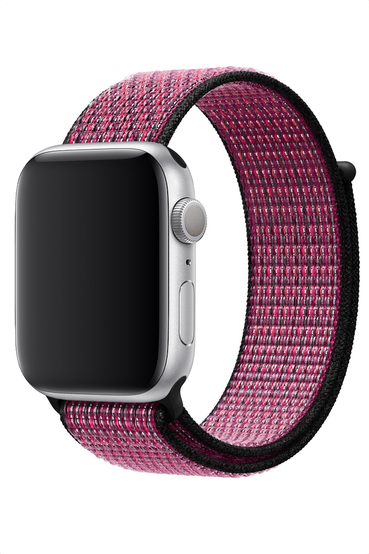 Apple Watch Uyumlu Spor Loop Kordon Koyu Mor  bikordon