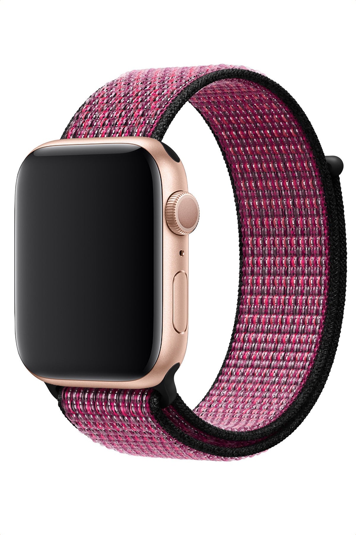 Apple Watch Uyumlu Spor Loop Kordon Koyu Mor  bikordon