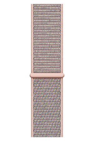 Apple Watch Uyumlu Spor Loop Kordon Kum Pembe  bikordon